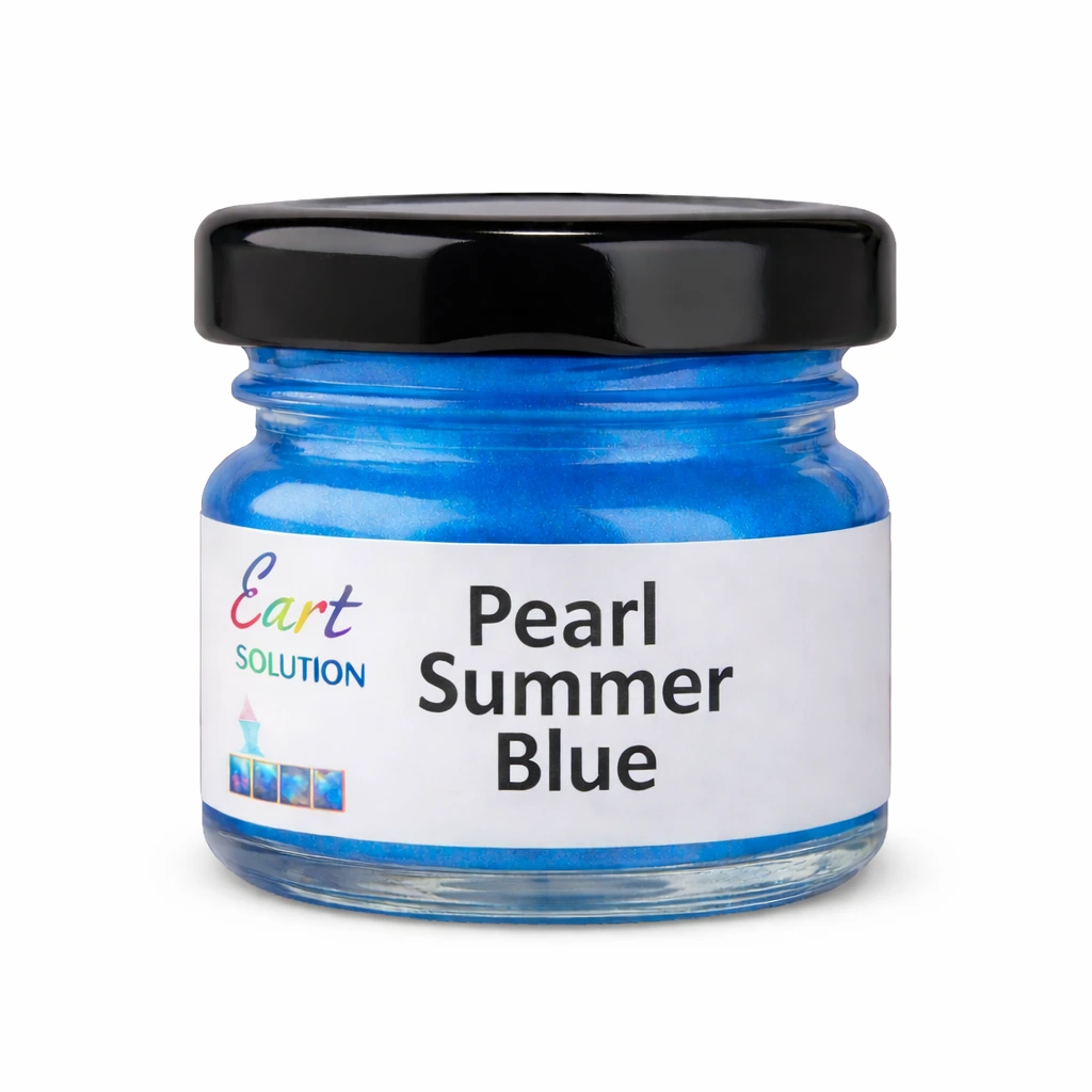 Pearl Summer Blue Pigment for Resin Art Pearl Summer Blue Pigment for Resin Art