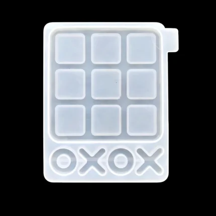 Tic Tac Toe Silicone Mold for Resin Art