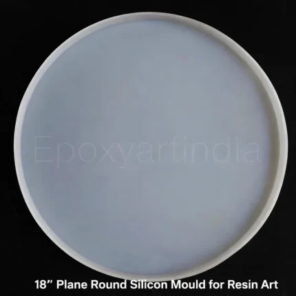 18″ Plain Round Silicone Mold for Resin Art