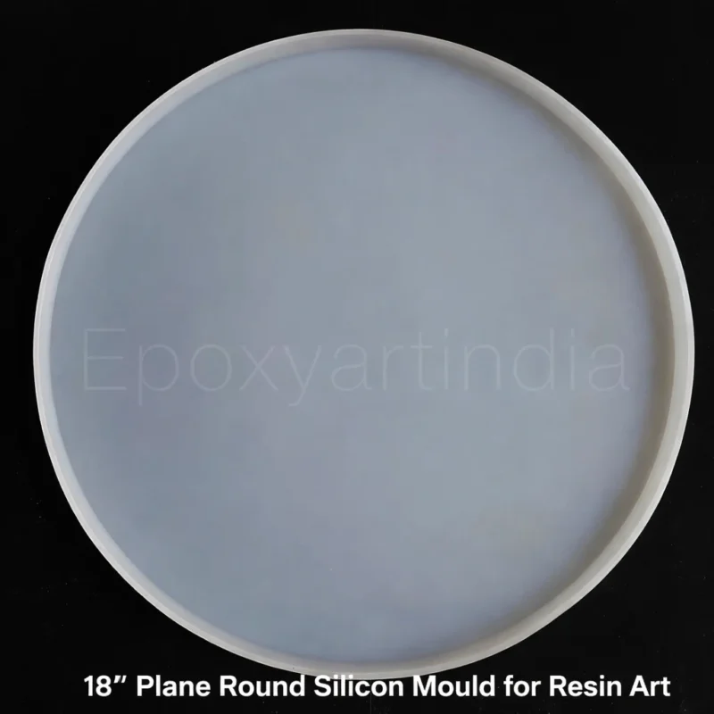 18″ Plain Round Silicone Mold for Resin Art