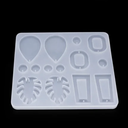14-Cavity Jewellery Silicone Mold for Resin Art