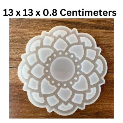 Lotus Mandala Silicone Mold for Resin Art