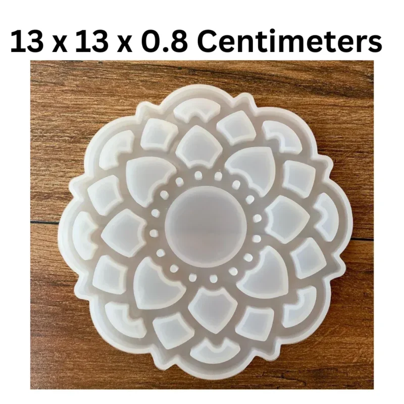 Lotus Mandala Silicone Mold for Resin Art