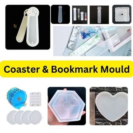 book mark and coaster mold for resin art