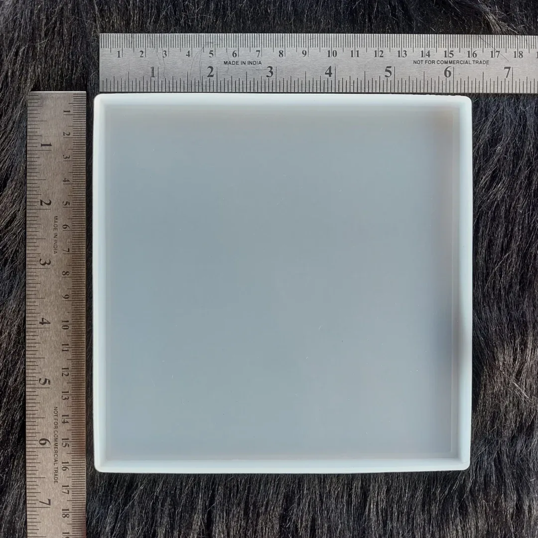 6-Inch Square Mold for Baking, Crafts & DIY – Silicone Mold for Resin Art 6-Inch Square Mold for Baking, Crafts & DIY – Silicone Mold for Resin Art