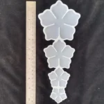 3D Vertical Flower Mold | Silicone Resin Flower Mold for Epoxy For Resin Art