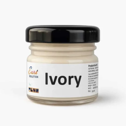 Ivory Gel Pigment – Soft Elegant Color Paste for Resin Art