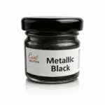 Metallic Black Gel Pigment – Premium Shimmer Color Paste for Resin Art