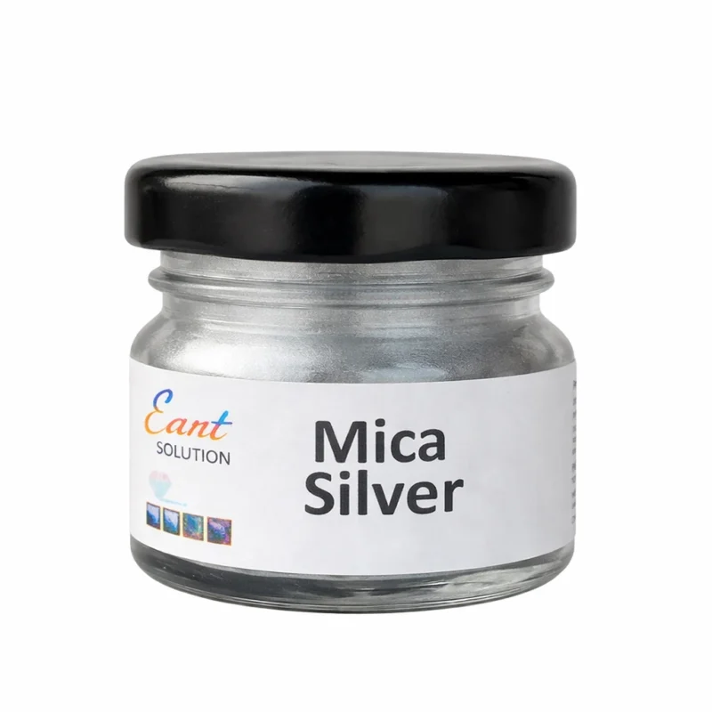 Mica Silver Pigment for Resin Art
