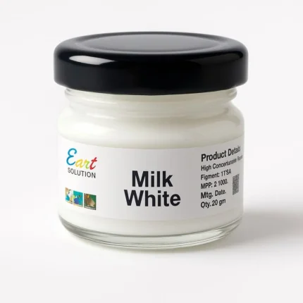 Milk White Gel Pigment – High Concentration Color Paste for Resin Art