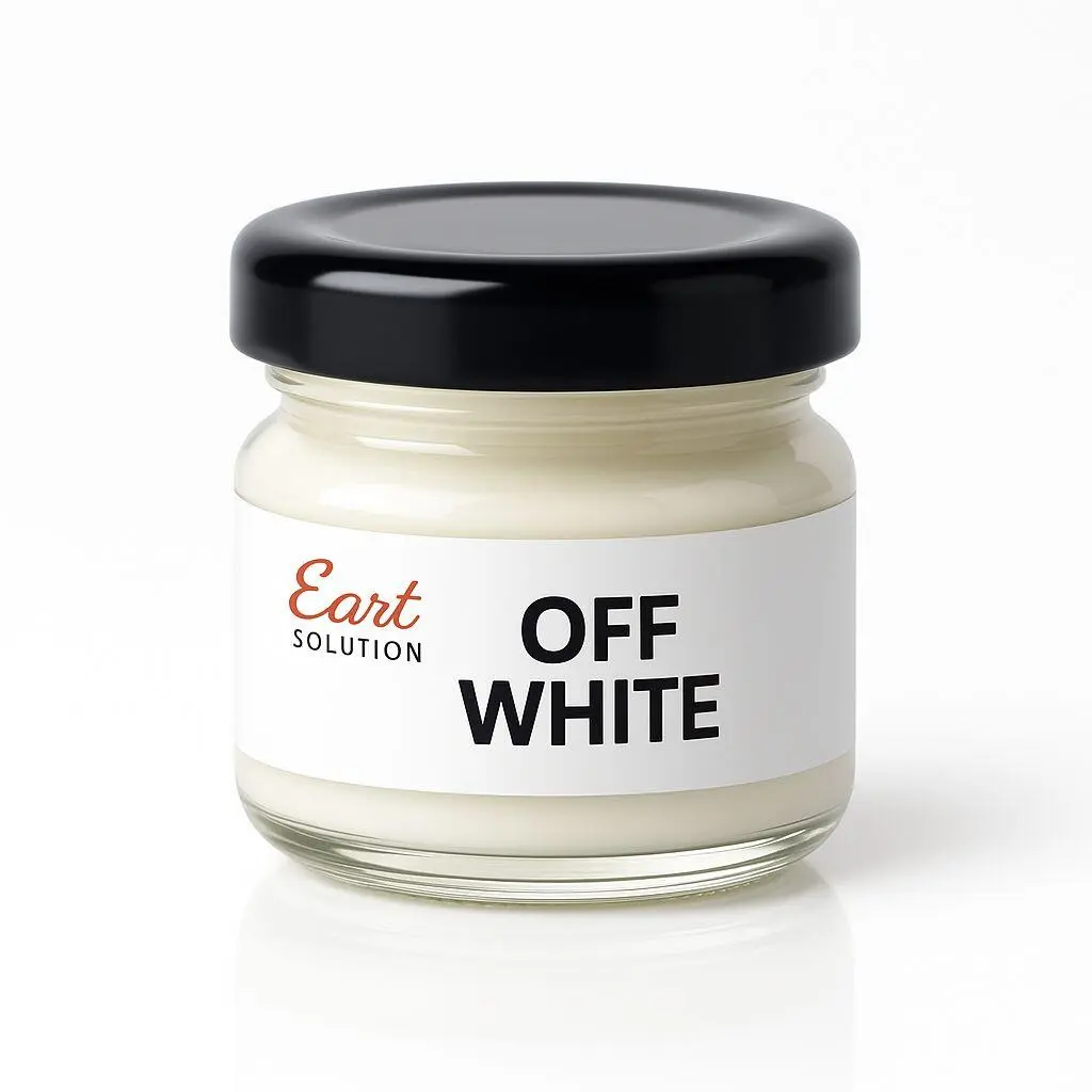 Off White Gel Pigment – Soft Neutral Color Paste for Resin Art Off White Gel Pigment – Soft Neutral Color Paste for Resin Art