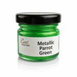 Parrot Green Metallic Gel Pigment – Premium Shimmer Color Paste for Resin Art
