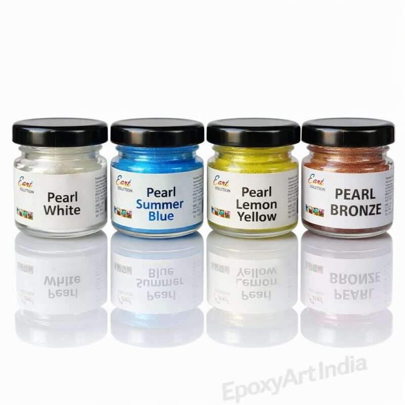 Pearl & Mica Pigment Collection – Premium Metallic Powder for Resin Art (B)