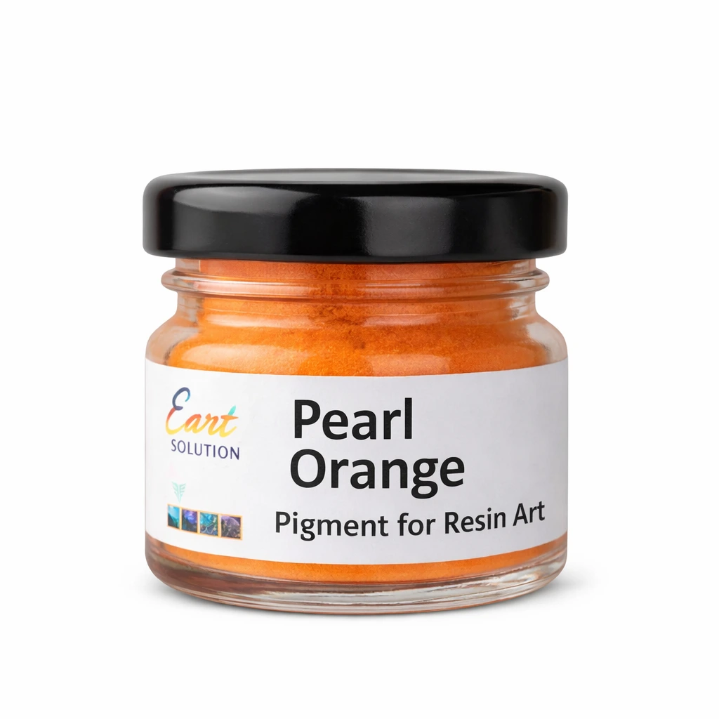 Pearl Orange Pigment for Resin Art Pearl Orange Pigment for Resin Art