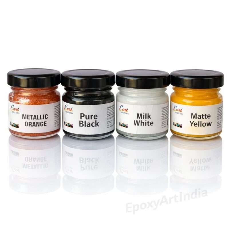 Premium Gel Pigment Set (4 Shades) – Resin Art Collection (B)