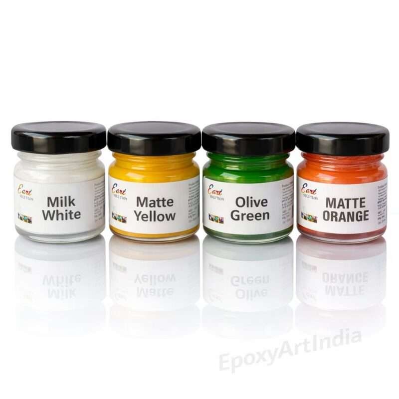 Premium Gel Pigment Set (4 Shades) – Resin Art Collection (C)