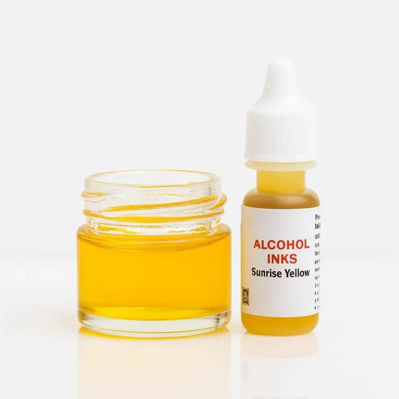 Sunrise Yellow Alcohol Ink for Resin Art