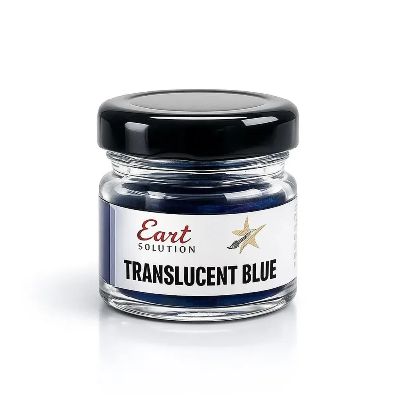Translucent Blue Gel Pigment – Transparent Ocean Tint for Resin Art