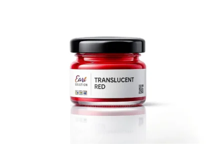 Translucent Red Gel Pigment – Transparent Color Paste for Resin Art
