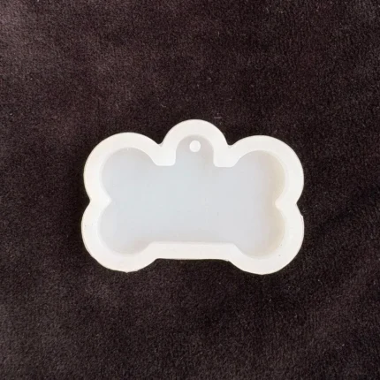 Small Dog Bone Pendant Silicone Mold for Resin Art