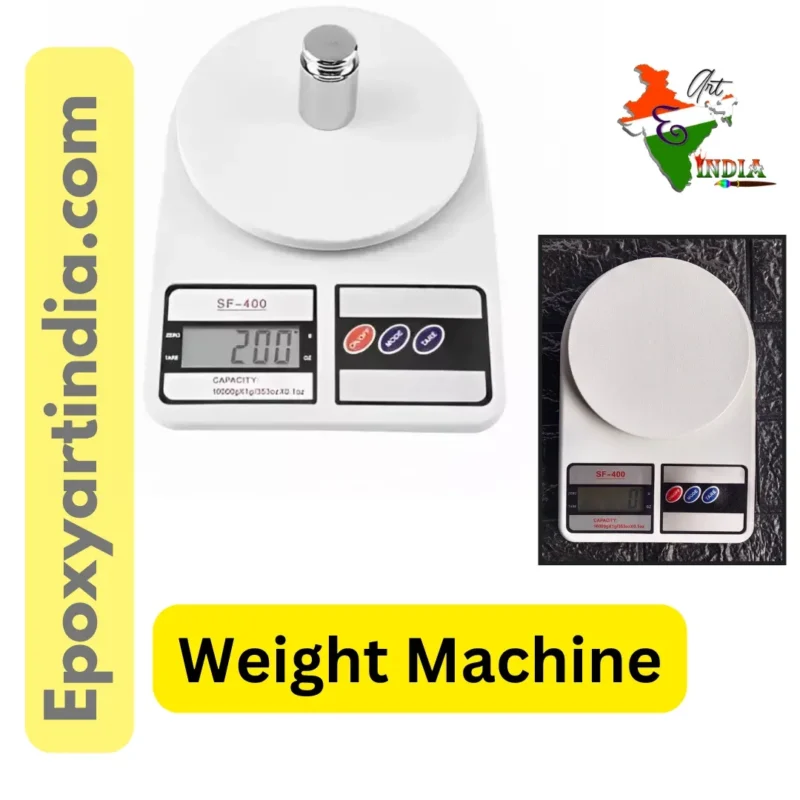 Digital Weight Machine for Resin Art – Precision Measuring Scale