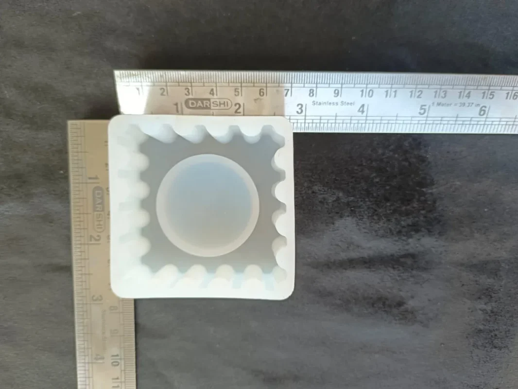 Square T-Light Silicone Resin Mold for Resin Art