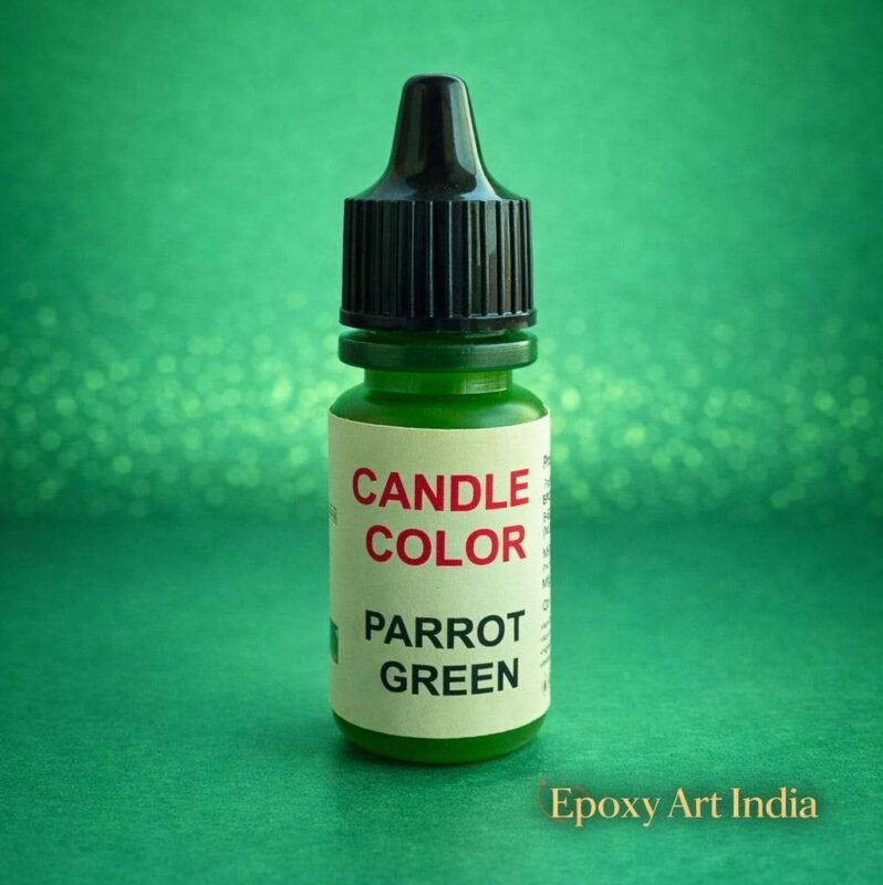 Parrot Green Candle Color Dye for Candle Making – Wax Color for Soy, Paraffin & Gel Wax