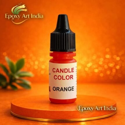 Orange Candle Color Dye for Candle Making – 10ml Wax Color for Soy, Paraffin & Gel Wax