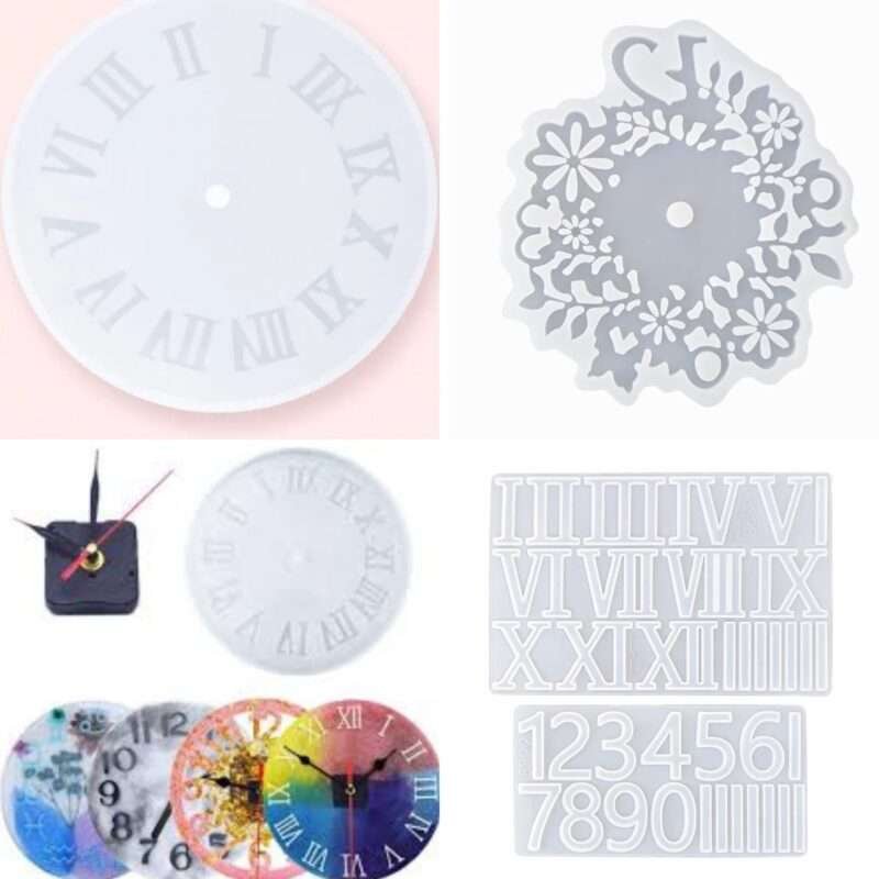 Clock & Number Mould