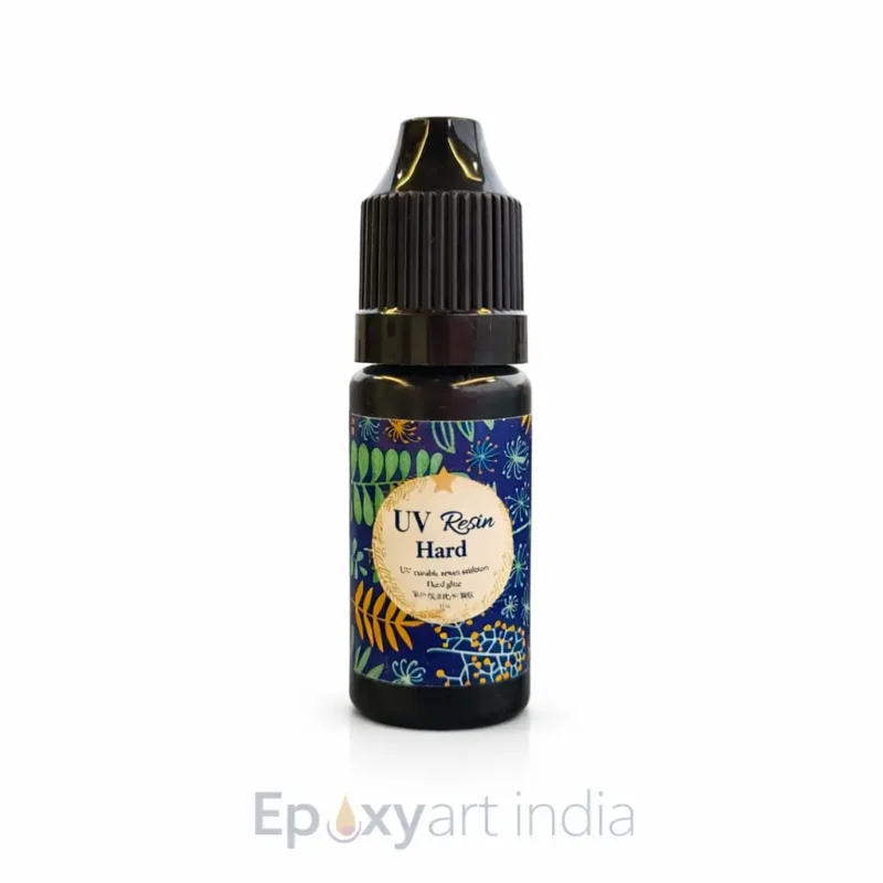 10gm UV Resin Hard Glue for Resin Art, Crystal Clear UV Curing Resin