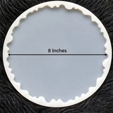 8-Inch Large Agate Coaster Mold for Resin Art