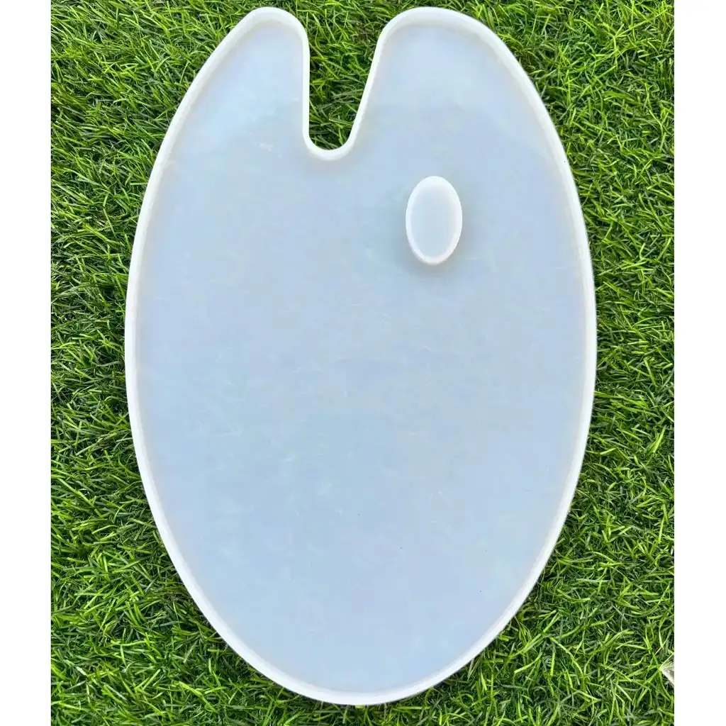 12-Inch Colour Palette Silicone Mold for Resin Art 12-Inch Colour Palette Silicone Mold for Resin Art