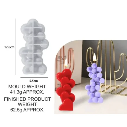 4 Sunflower Candle Mould – Candle Making Silicone Mould