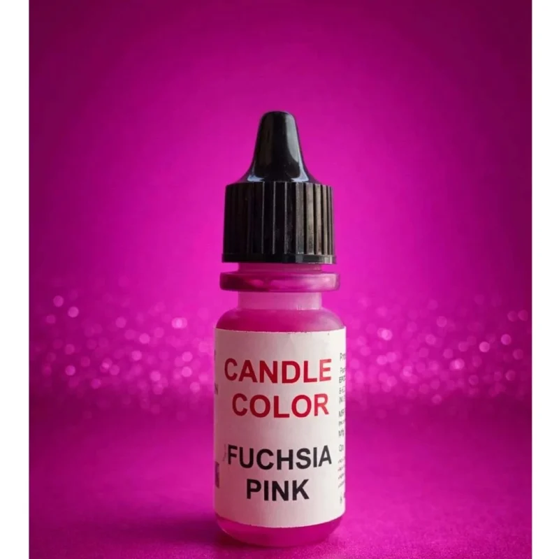 Fuchsia Pink Candle Color Dye for Candle Making – Wax Color for Soy, Paraffin & Gel Wax