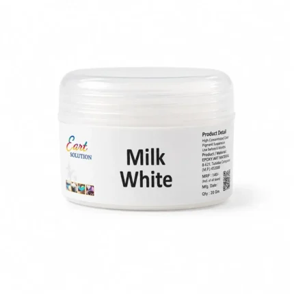 Milk White Gel Pigment – High Concentration Color Paste for Resin Art