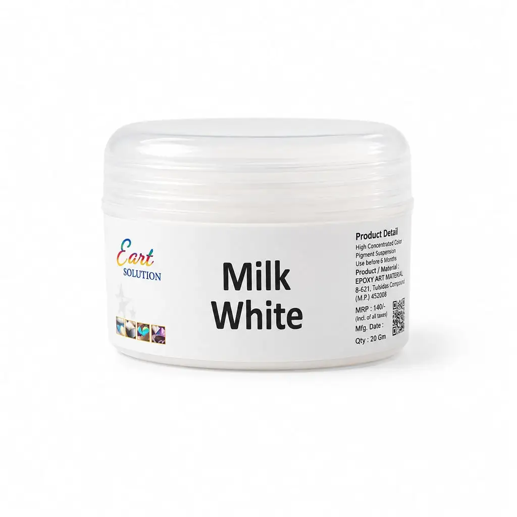 Milk White Gel Pigment – High Concentration Color Paste for Resin Art Milk White Gel Pigment – High Concentration Color Paste for Resin Art