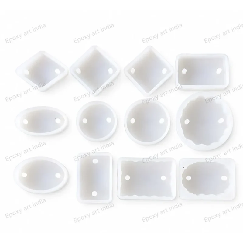 12-Cavity Rakhi Silicone Mold for Resin Art