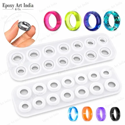 14 Hole Ring Silicone Mold for Resin Jewelry Making