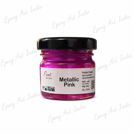 Metallic Pink Gel Pigment – Premium Shimmer Color Paste for Resin Art