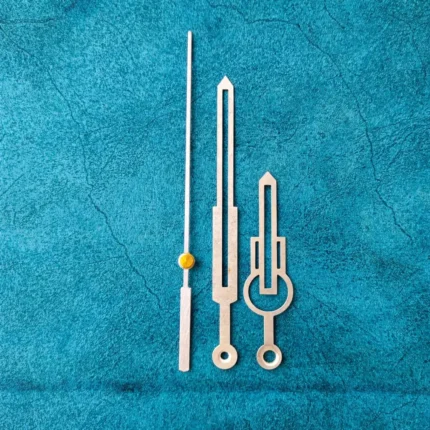 Designer Clock Hands Silver – Design 4 for Resin Art & Wall Clocks