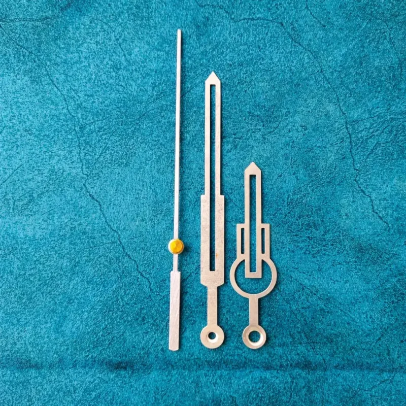 Designer Clock Hands Silver – Design 4 for Resin Art & Wall Clocks