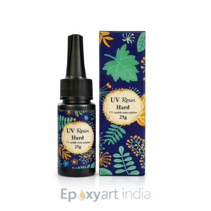 25gm UV Resin Hard Glue for Resin Art, Crystal Clear UV Curing Resin