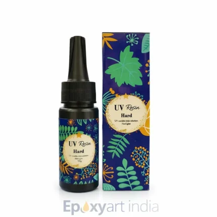 50gm UV Resin Hard Glue for Resin Art, Crystal Clear UV Curing Resin