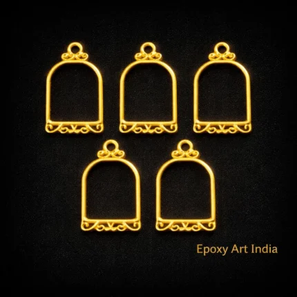Birdcage Bezels – Decorative Metal Frames for Resin Jewelry & Crafts