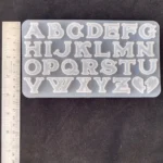 Royal Victoria Letter Silicone Mould for Resin Art & DIY Crafts