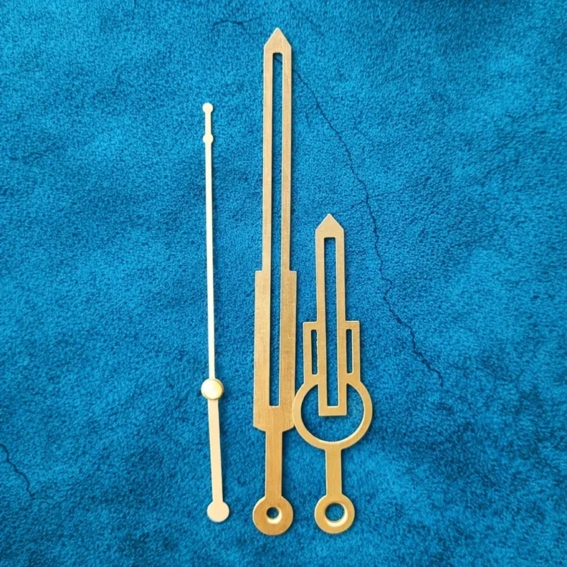 Designer Clock Hands Golden – Design 1 for Resin Art & Wall Clocks