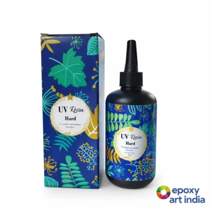 UV Resin 250gm – Crystal Clear Fast Curing Resin for Art & Jewelry Making