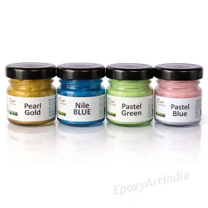 Premium Gel Pigment Set (4 Shades) for resin Art
