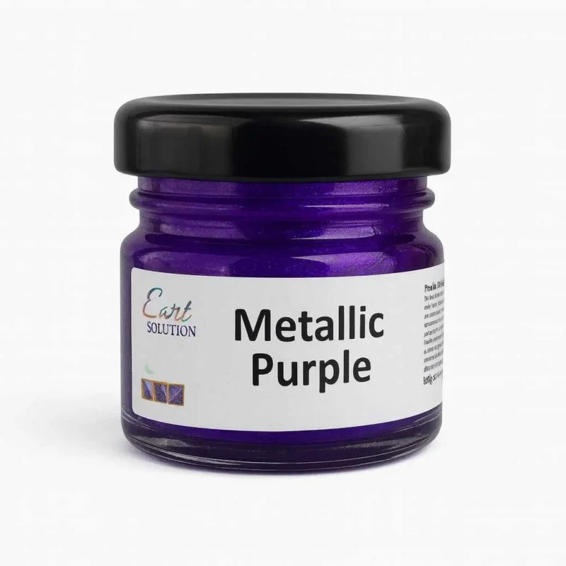Metallic Purple Gel Pigment for Resin Art
