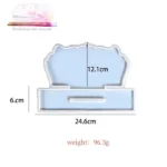 Agate Photo Frame & Display Silicone Mould with Stand – Design No: 2